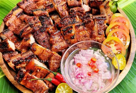marinated liempo recipe|Inihaw na Liempo Recipe (Grilled Pork Belly) .